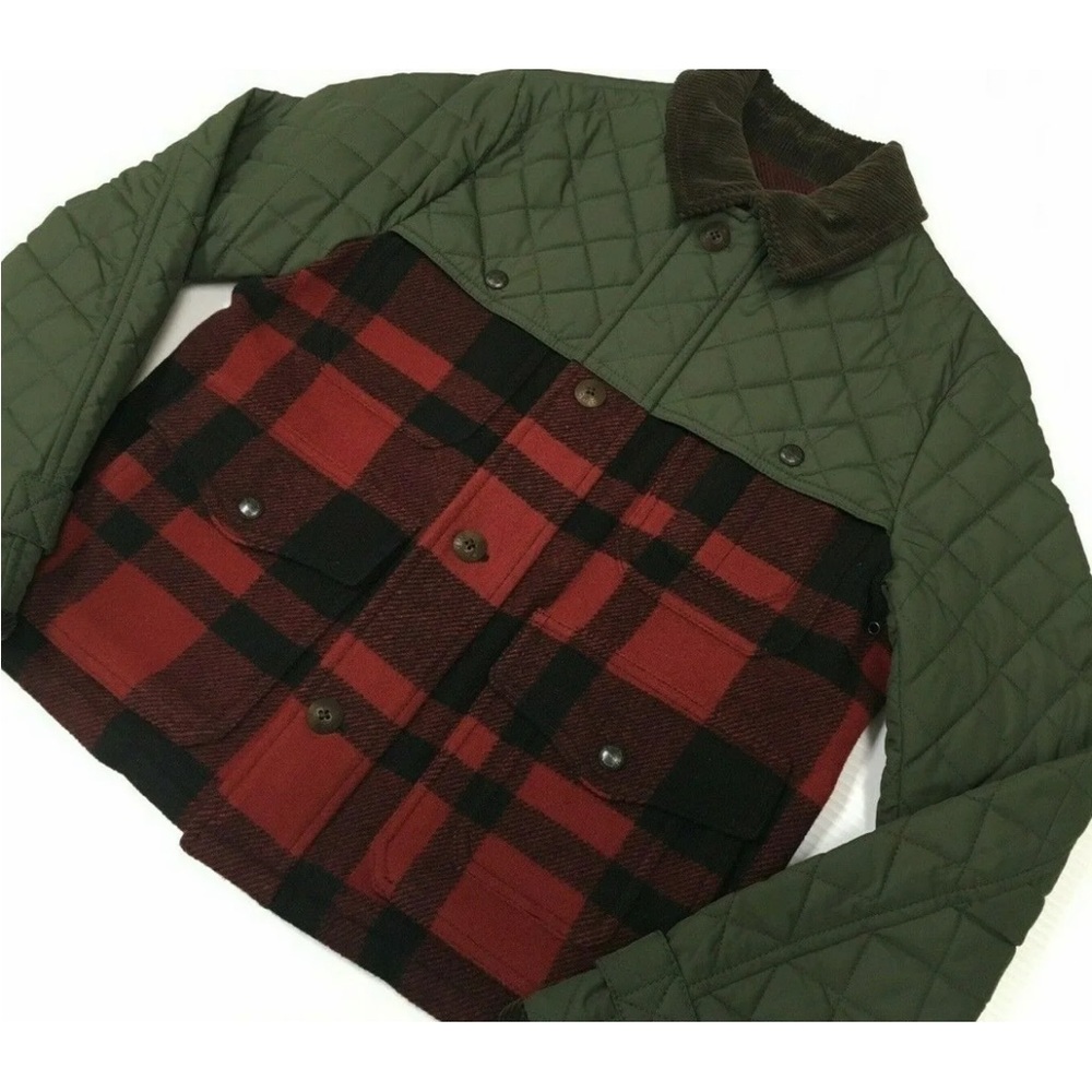 Polo by Ralph Lauren Green and Red Plaid Jacket